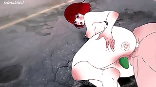 Kana Arima works at a gas station&comma; streak she was offered sex for money&excl; Hentai The Idol's &lpar; Anime cartoon &rpar;
